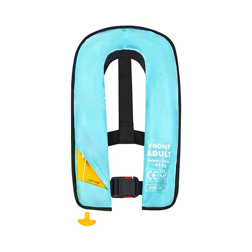 CE Certification Automatic/Manual Inflatable Life Vest PFD Life Jacket Highly Visible for Adult Fishing Boating Accessories