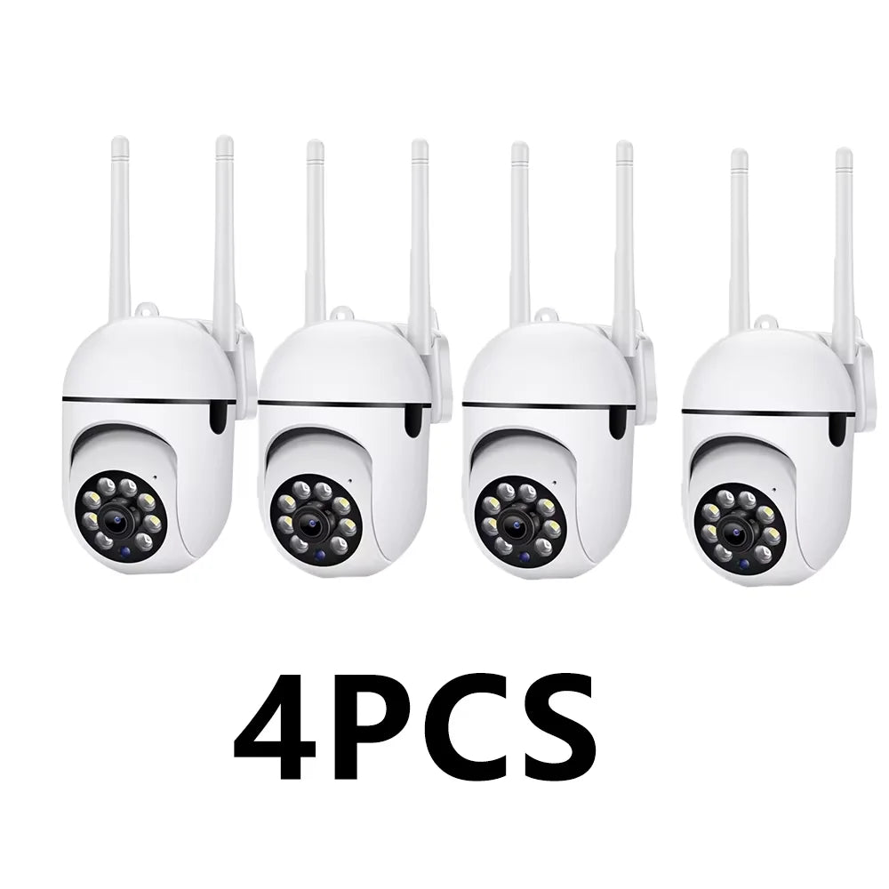 1/4pcs set Video Surveillance Camera System Wireless 5G WiFi Smart Outdoor Night Vision Home Waterproof Security Camera