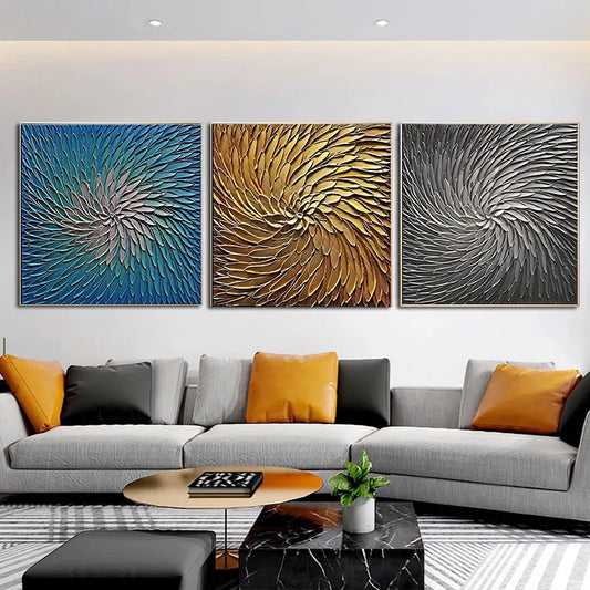 Knife Abstract Oil Painting Hand-painted Wall Art for Home Decor Pictures Modern Hand Painted Oil Painting on Canvas Cuadros