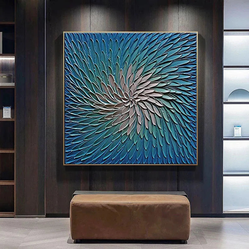 Knife Abstract Oil Painting Hand-painted Wall Art for Home Decor Pictures Modern Hand Painted Oil Painting on Canvas Cuadros