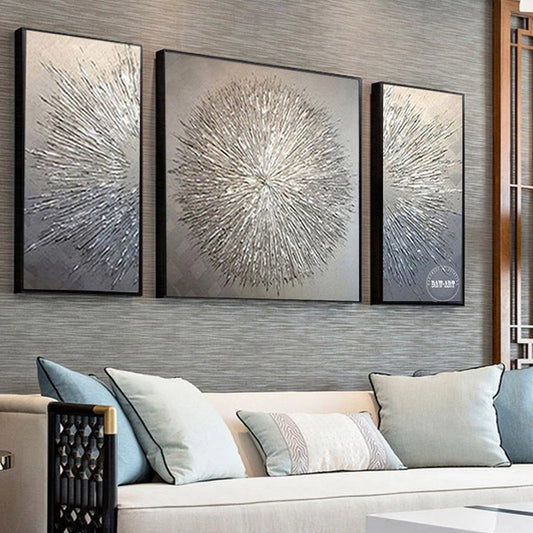 New Arrival Modern Abstract Golden Mountain Landscape Oil Paintings On Canvas China Artwork Wall Decor For Room Unframed