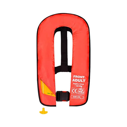 CE Certification Automatic/Manual Inflatable Life Vest PFD Life Jacket Highly Visible for Adult Fishing Boating Accessories