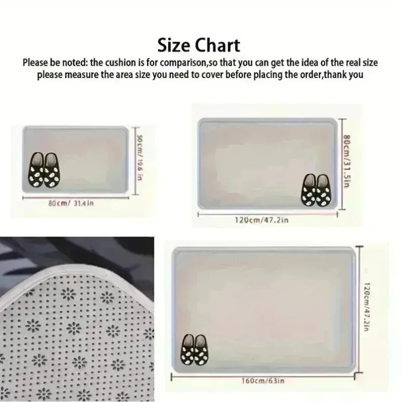 Cheetah Pattern Carpet Personalized Animal Flower Rug Bedroom Living Room Warm Decoration Floor Mat Green Blue Pink Door Mat