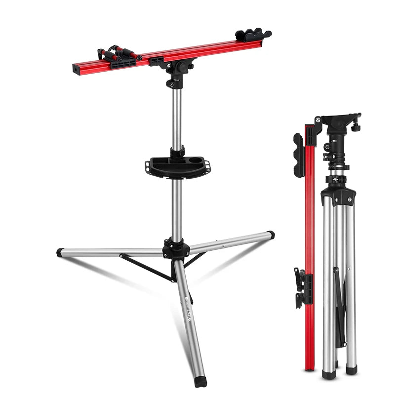 WEST BIKING Professional Mechanic Bike Repair Stand MTB Road Bicycle Maintenance Workstand Foldable Adjustable Wash Bike Rack