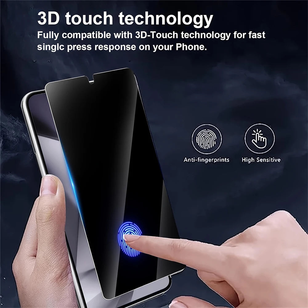 2pcs Galaxy S24 Ultra Privacy Screen Protector & 2 Pack Camera Lens Tempered Glass, High Clarity Anti-Spy Protection for S24