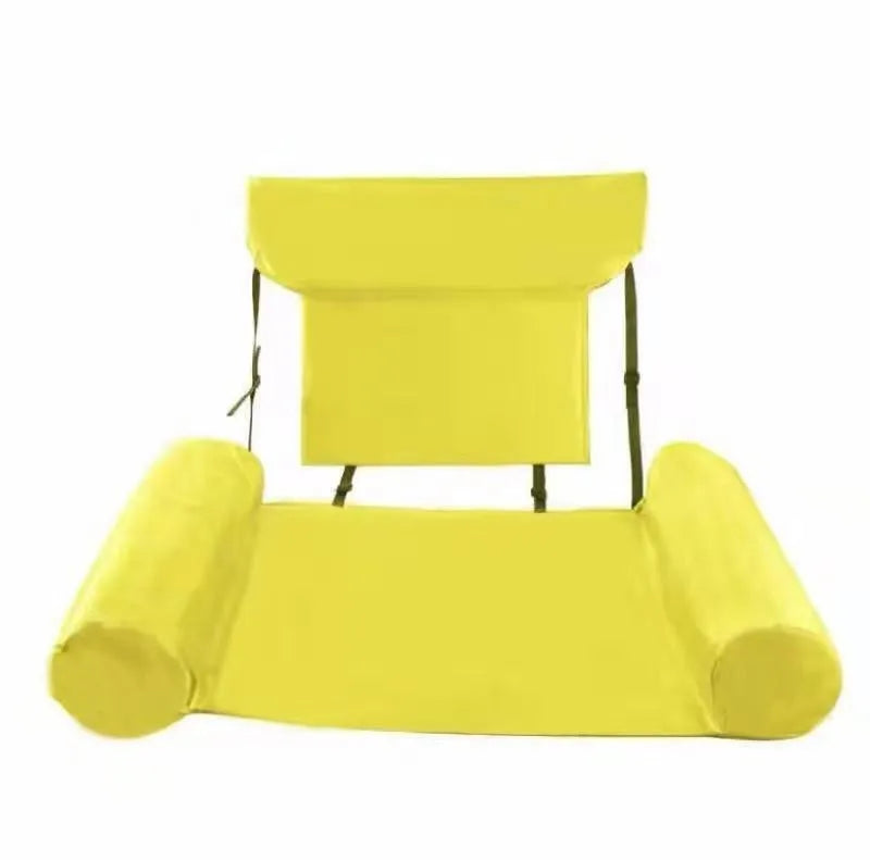 1pc Hot Sale Inflatable Water Hammock Foldable Pool Lounger Float Mesh Air Mattress Recliner for Adult Summer Beach Swimming