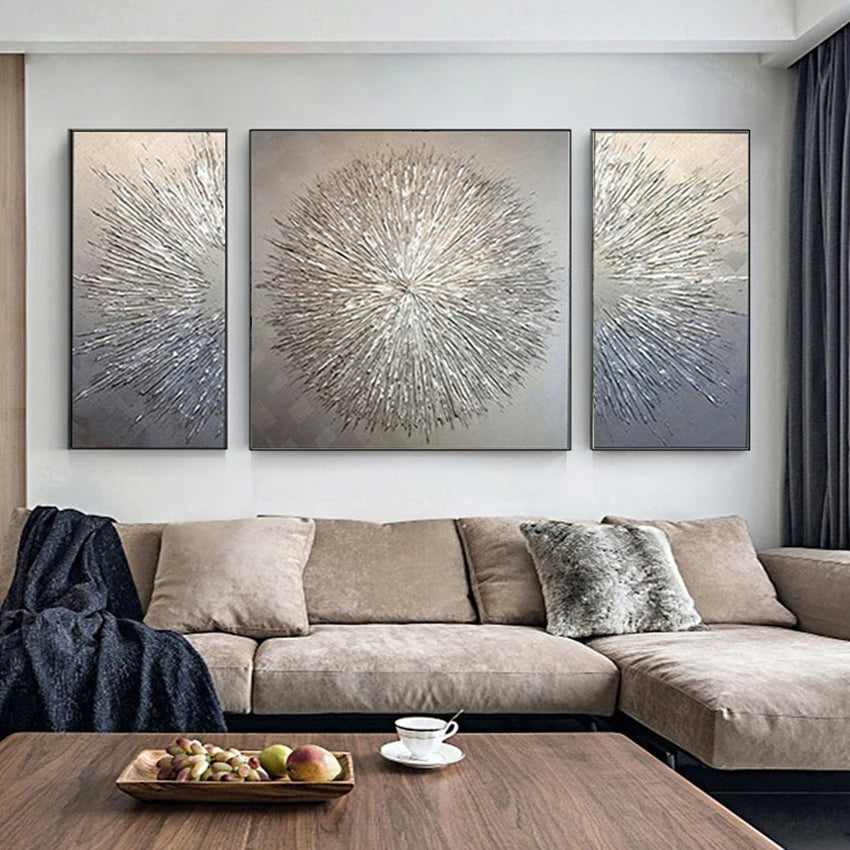New Arrival Modern Abstract Golden Mountain Landscape Oil Paintings On Canvas China Artwork Wall Decor For Room Unframed