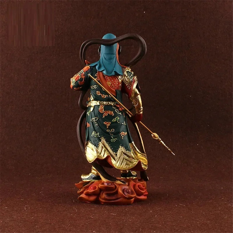 Guan Yu Sculptures Sangharama Bodhisattva Resin Painting Buddha Wealth Room Home Decor