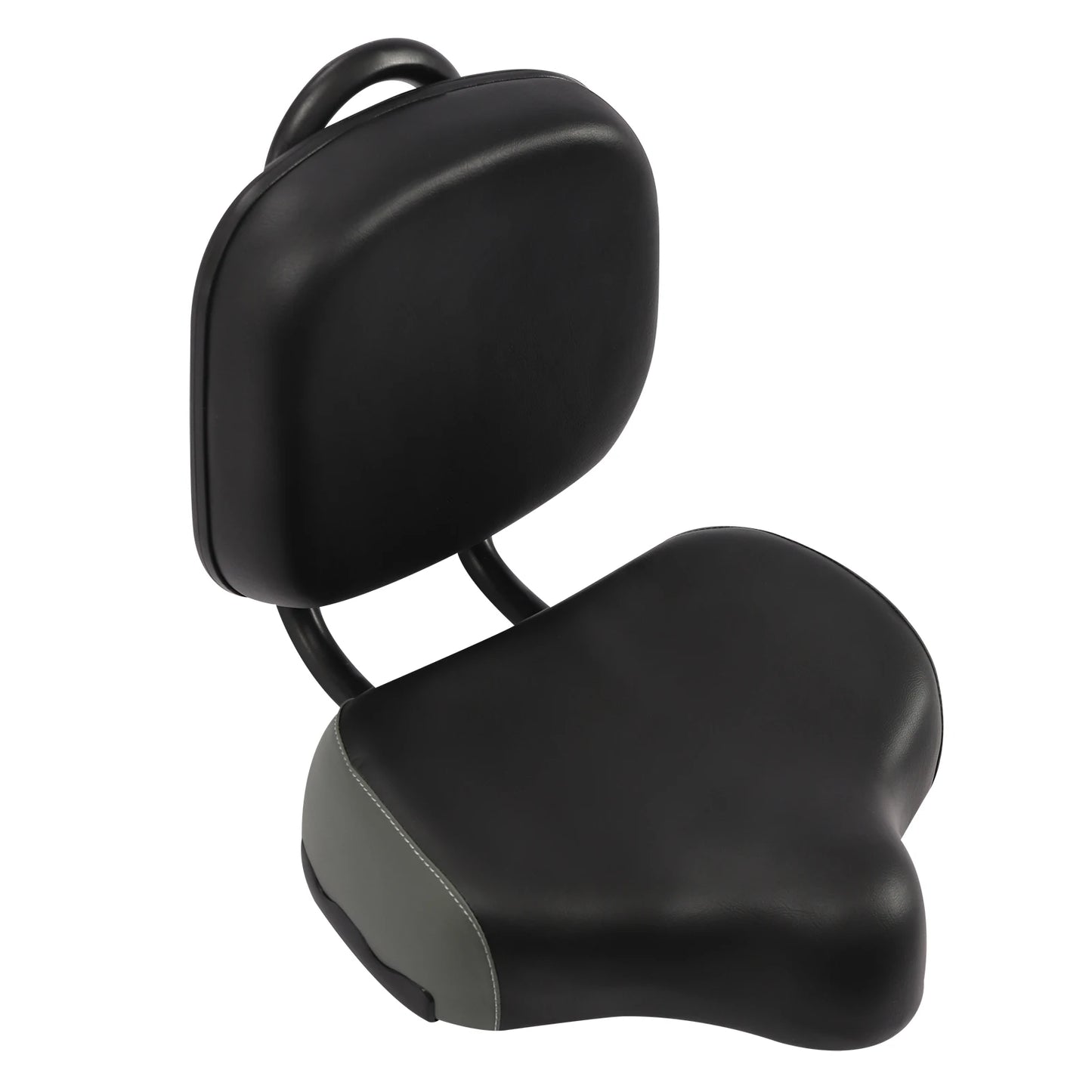 11" x 9.5" Bicycle Tricycle Saddle Seat with Durable Back Support, Oversize Bike Seats with 11" - 15" high Adjustable Back Rest