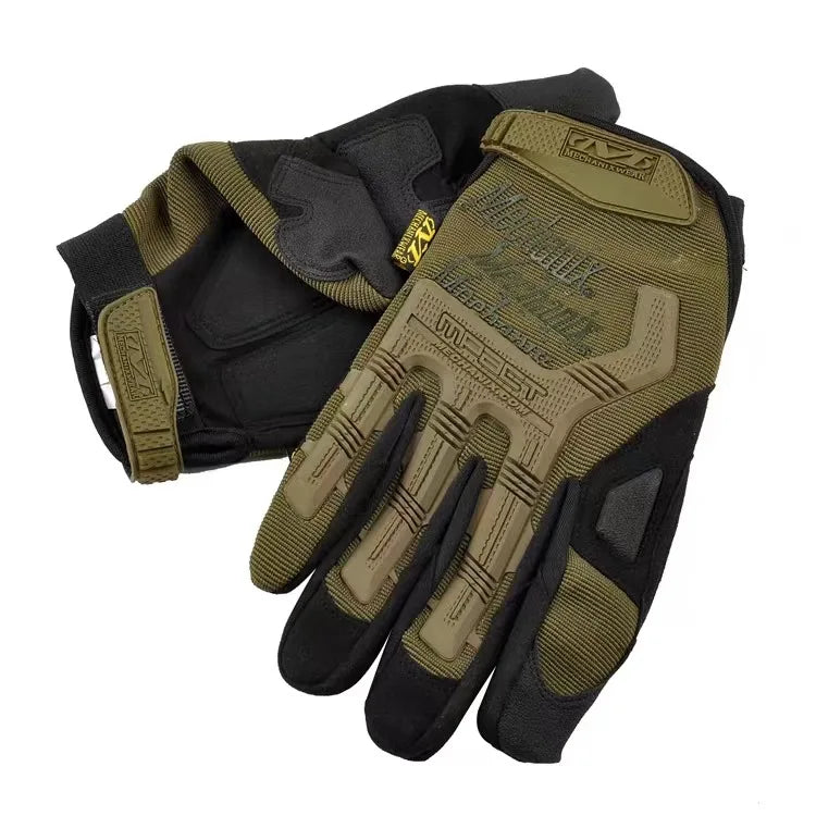 Tactical Gloves Touch Screen Nylon Full Finger Military Cycling Anti Slip Impact Protection Unisex