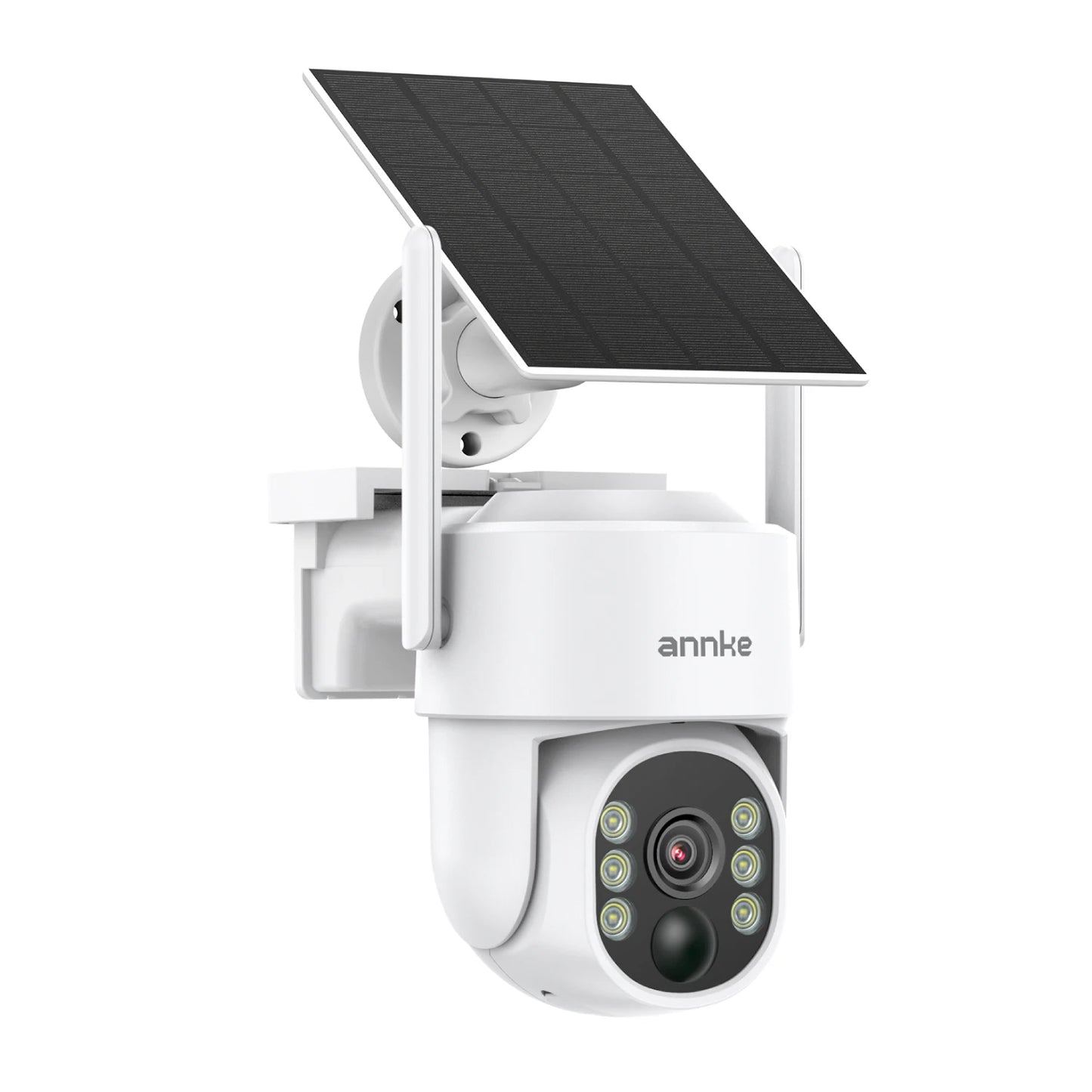 ANNKE H.264+ 4MP Wifi security camera Built-in battery wireless PT IP Camera Color Night Vision solar security camera outdoor