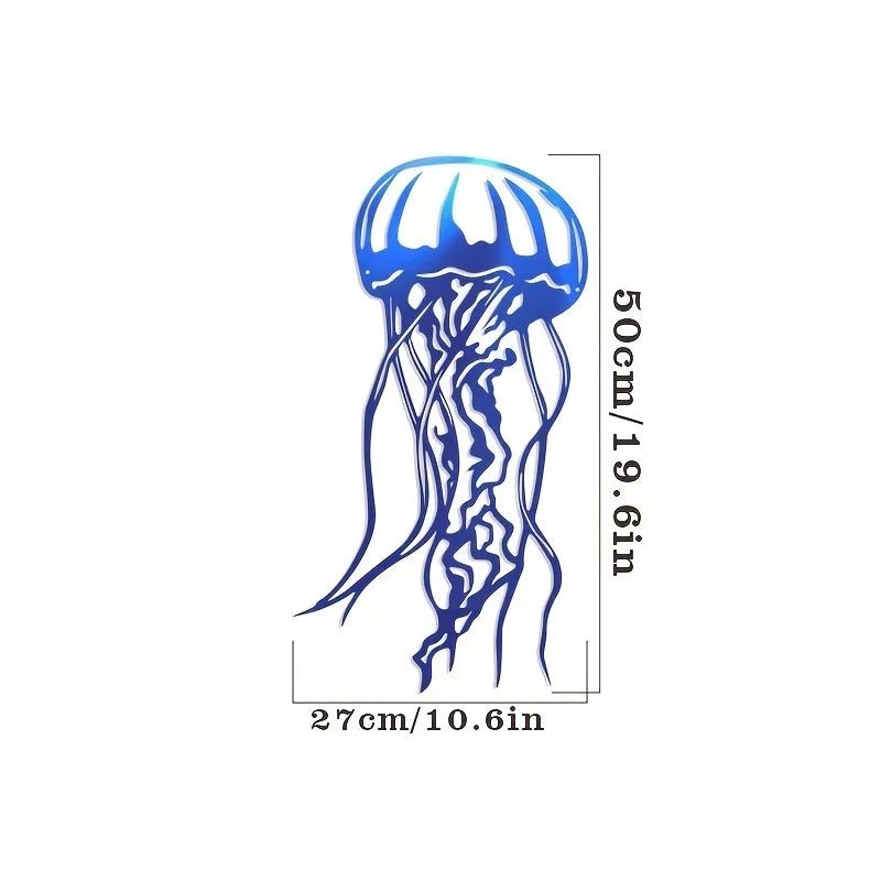 Metal Crafts Swordfish Jellyfish Turtle Home Decoration Art Wall Decoration Ornaments Popular Iron Art, Wall decoration, Artwork