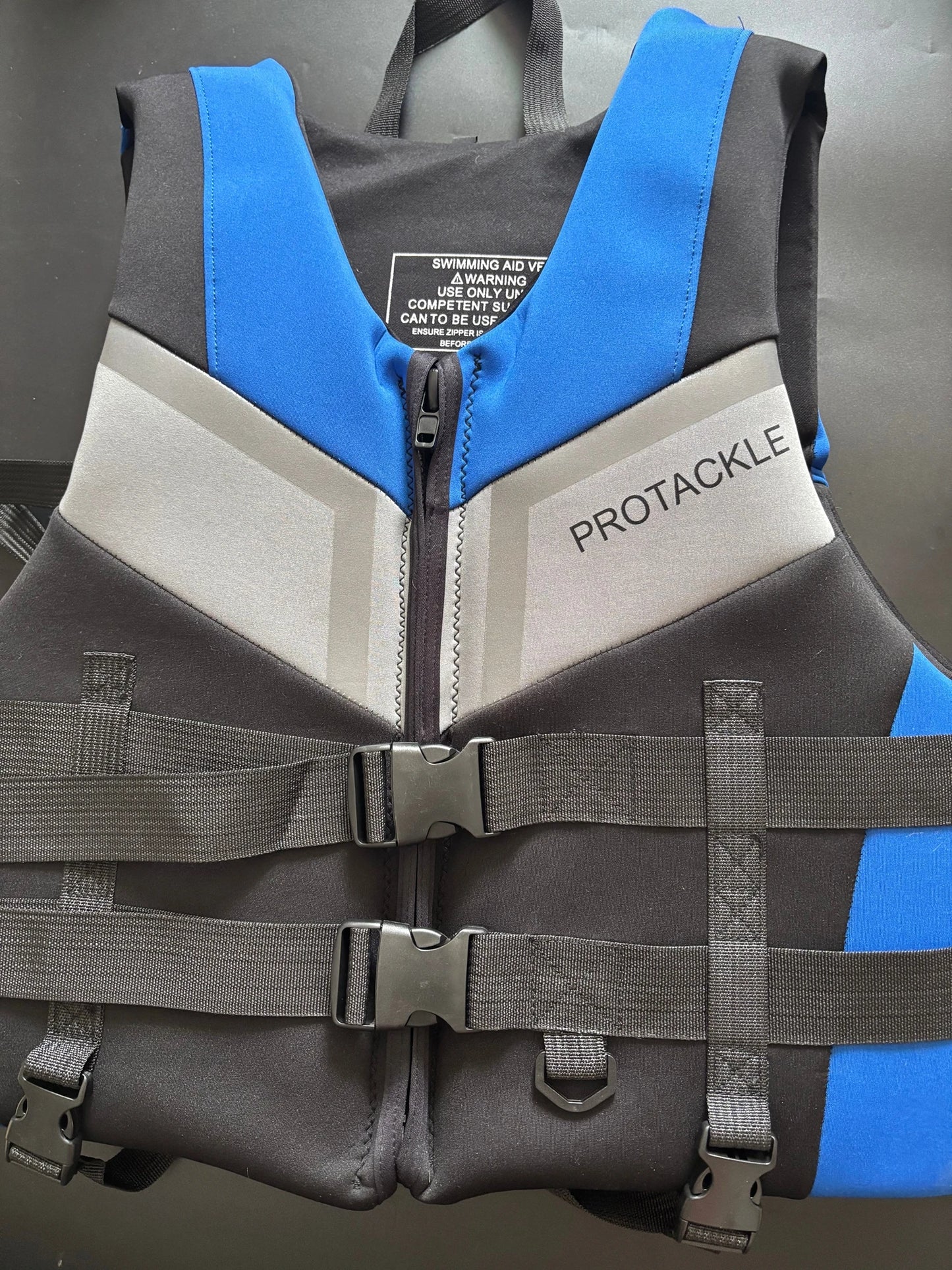 Neoprene Sea Life Jacket Adults Men Buoyancy Drifting Safety Vest Buckle Floating Foam Surfing Sailboard Racing Boats Kayaks