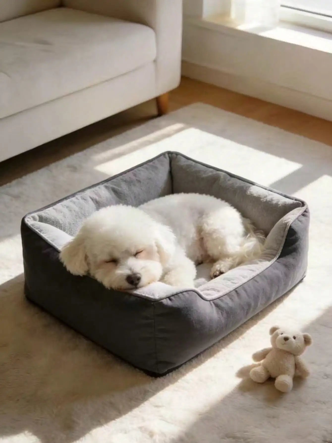 Dog Bed Dog Beds Puppy Keep Search Orthopedic Dog Bed Medium Size Dogs - Washable Small Medium Dog Cat Bed Waterproof, Comfort Cats Couch Sofa With Washable Removable Cover, Pets Bed With Nonskid Bottom