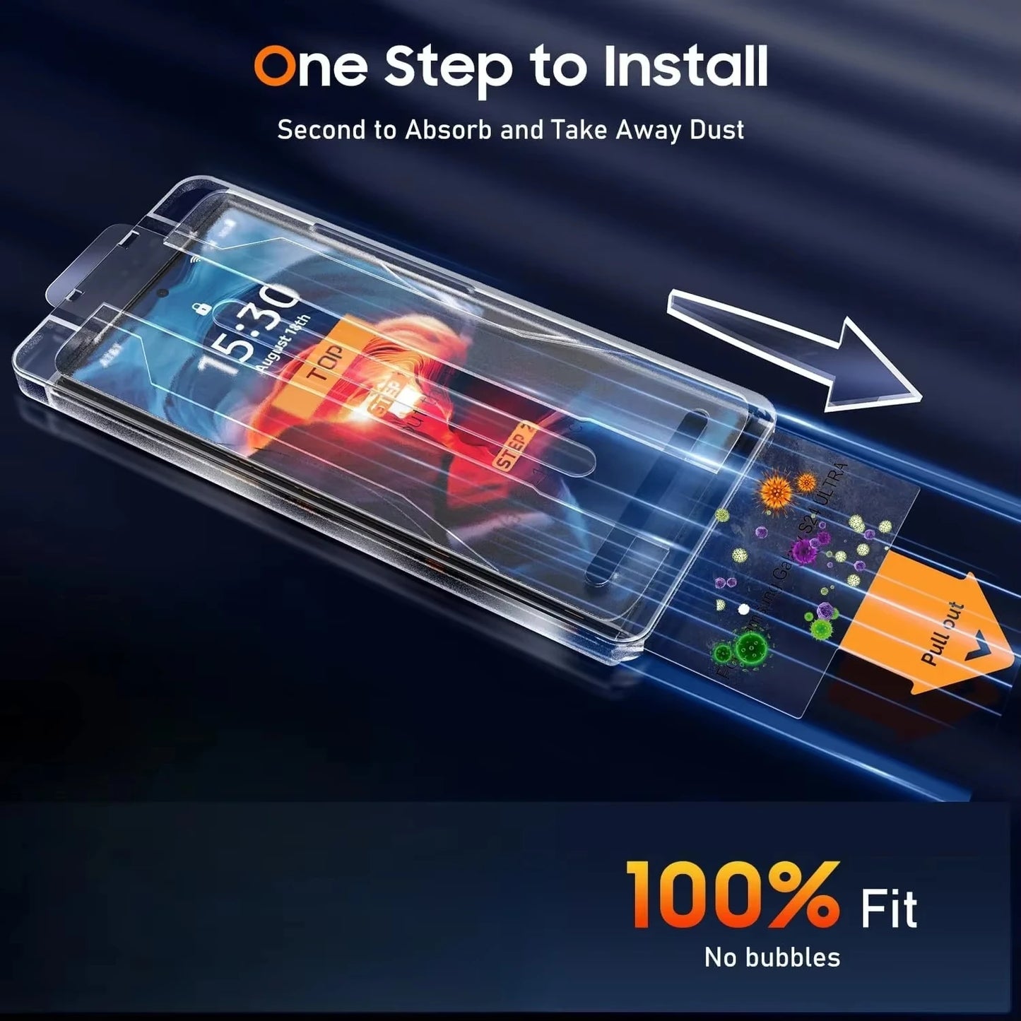 8K Dust Free Anti Spy Tempered Glass For Samsung Galaxy S25 Ultra S26 S24 Ultra S23 S22 S24 S25 Plus Privacy Screen Protector
