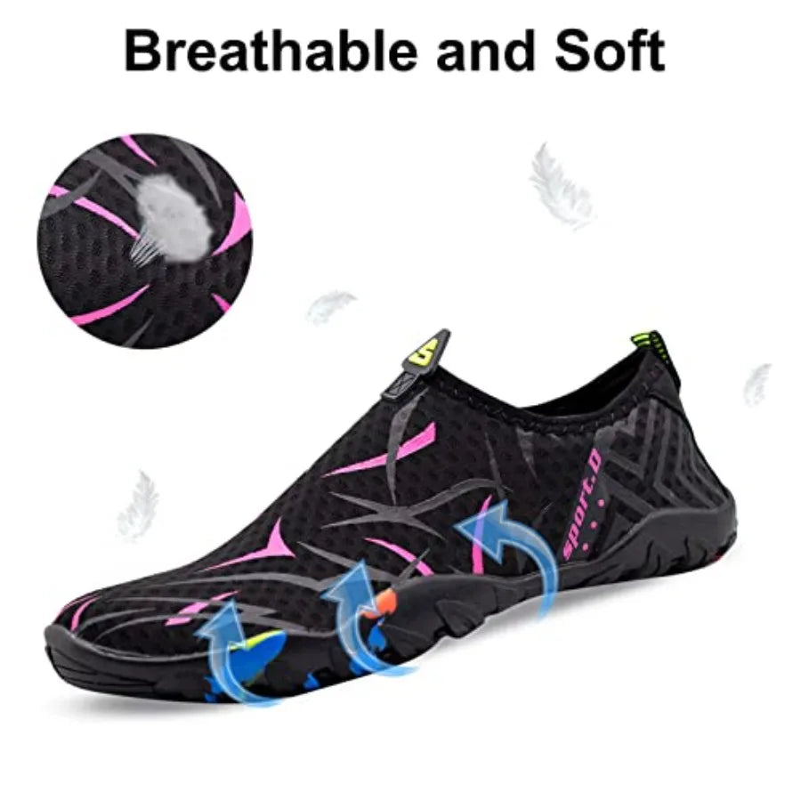 Water Shoes for Men Women Quick-Dry Barefoot Aqua Sock Outdoor Athletic Sport Shoes
