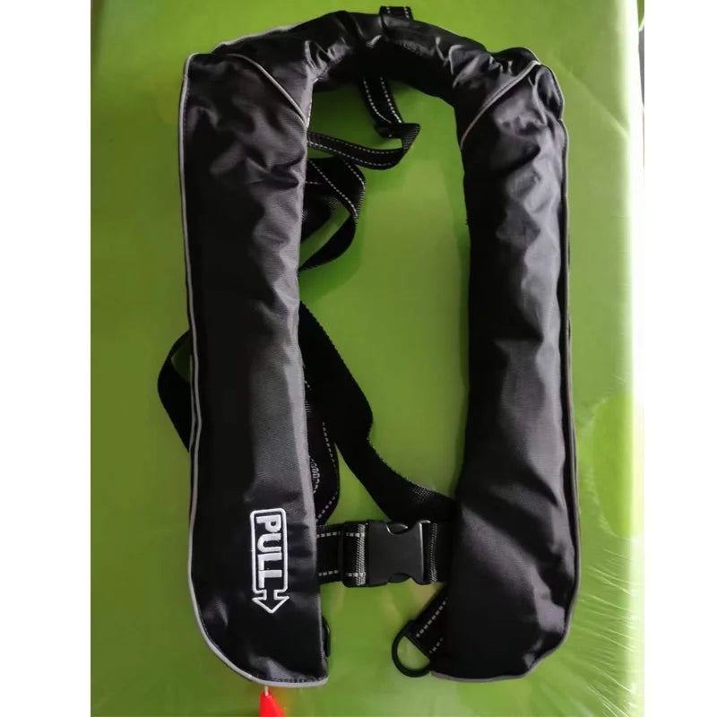 CE Certification Automatic/Manual Inflatable Life Vest PFD Life Jacket Highly Visible for Adult Fishing Boating Accessories