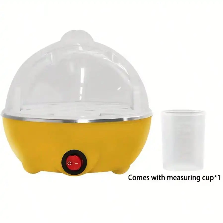 Multifunctional Egg Steamer Egg Cooker Electric Egg Cooker, Anti-Dry Burning Automatic Power Off, Stainless Steel Safety Base, Healthy And Practical, Good For Home Kitchen  2-In-1 Egg Slicer For Peeling And Cutting Eggs
